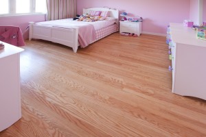 Ipswich Pine Stain on Red Oak Floor